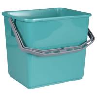 Inventarspand, Tina Trolleys, 24x19x22cm, 6 l, grøn, plast, med hank