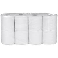Toiletpapir neutral 2-lags 34,5m x 9,4cm Ø10cm hvid
