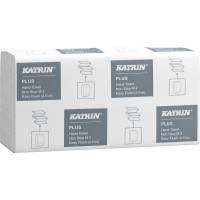 Katrin Plus H&aring;ndkl&aelig;deark 2-lags Z-fold 24x20,6cm 8,5 cm hvid