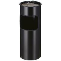 Affaldsspand metal 30 liter sort