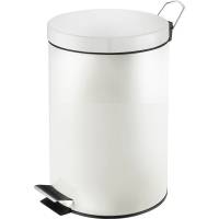 EKO pedalspand i st&aring;l 20 liter hvid