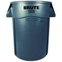 Affaldsspand Rubbermaid Brute 167 liter med bærehåndtag grå