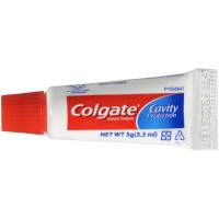 Colgate Tandpasta i tube på 5g, velegnet til hoteller