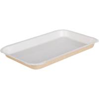 DoEco Delikatesse bakke 400 ml 22x14x2cm træfibre brun