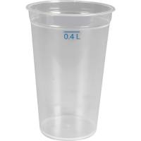 Gastro flergangsdrikkeglas PP 13,2cm Ø8,8cm 40 cl klar