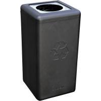 BrickBin bæredygtig affaldsspand 65 liter sort og grå