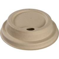 Gastro drikkel&aring;g bagasse komposterbar &Oslash;8cm brun