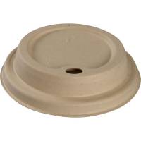 Gastro drikkel&aring;g bagasse komposterbar &Oslash;9cm brun