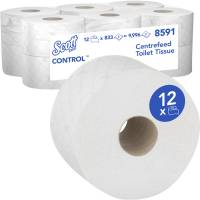 Kimberly-Clark Scott Control Toiletpapir 2-lags hvid
