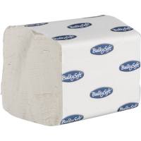 Bulkysoft Toiletpapir i ark 2-lags 19x11cm 100% nyfiber hvid