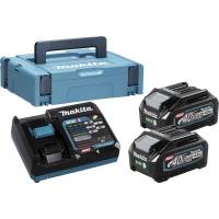 Makita XGT Batteripakke 40V enkelt lader 4Ah blå