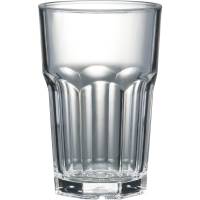 Flergangsdrikkeglas vandglas 14,5cm Ø7,9cm 34cl PC klar