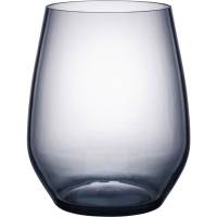 Flergangsdrikkeglas vandglas 10,5cm Ø8,8cm 40cl PC grå