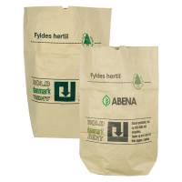 Papirsæk 2-lags 110 liter papir 70x95+25 cm vådstærk påtrykt
