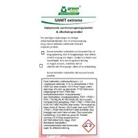 Green Care Professional etiket til SANET Extreme