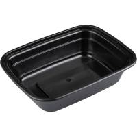 Cater-Line flergangs take away bakke 14,9x11,6x3,8cm 380ml PP 1-rums sort