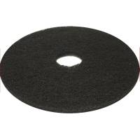 Gulvrondel 13" Ø330mm genanvendt PET fiber til grovere vådskuring sort