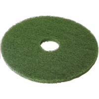 Gulvrondel 13" Ø330mm genanvendt PET fiber til grovere rengøring grøn