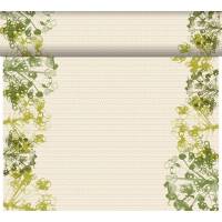 Dunicel kuvertløber Green Umbles 24x0,4m tete-a-tete hvid