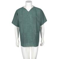 Bluse uden manchet small grøn