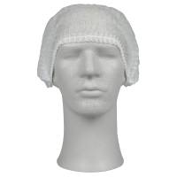 Hårnet engangs non-woven one size 53cm hvid