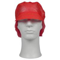Snood cap nonwoven x-large 62cm rød