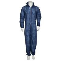 Engangsdragt polypropylen- nonwoven elastik 2XL-3XL blå