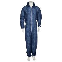 Engangsdragt polypropylen- nonwoven elastik 4XL-5XL blå