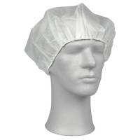 Operationshue engangs polypropylen nonwoven 60cm hvid
