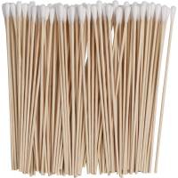 Vatpinde usteril med vat i den ene ende 15cm natur