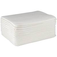 Papirvaskeklud 1-lags 26x20cm engangs hvid