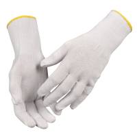 Tekstil handske Str. 10 bomuld  inderhandske hvid