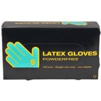 Engangshandske, Boisen Safety, S, natur, latex, pudderfri