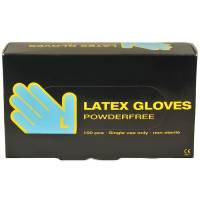 Engangshandske, Boisen Safety, L, natur, latex, pudderfri