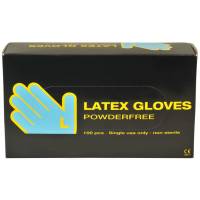 Engangshandske, Boisen Safety, L, natur, latex, pudderfri