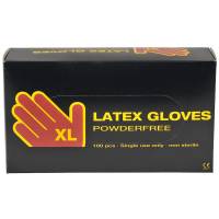 Engangshandske, Boisen Safety, XL, natur, latex, pudderfri