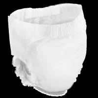 Bambo Nature Pants Børneble bukseble XL 6 hvid med motiv