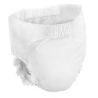 Bambo Nature Pants Børneble bukseble XL 6 hvid med motiv