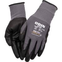 ODIN Flex Fingerdyppet nitrilhandske str. 11 nitril/polyester lycra overh&aring;nd gr&aring;
