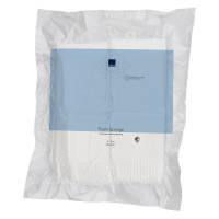 Vaskesvamp til personlig hygiejne 12x10x1cm engangs hvid