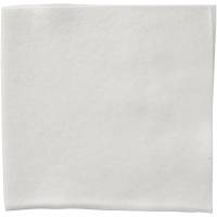 Vaskeklud hvid 19x19cm 3mm soft