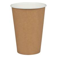 Gastro kaffebæger 9,3cm Ø7cm 20cl PE/pap brun