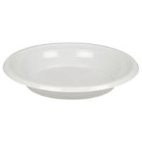 Gastro-Line plasttallerken dyb polystyren 21cm hvid