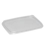 Låg til plastbakke 10,8 x 7,8 cm klar