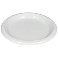Gastro-Line plasttallerken standard polystyren 22cm hvid