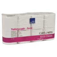 Care-Ness toiletpapir 2-lags 9,40cmx34,50m 250 ark hvid