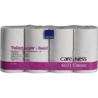 Care-Ness Classic toiletpapir 2-lags af 100% genbrugspapir