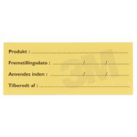 Post-it Label til mærkning af fødevarer 5,50x2,40cm, 50 ark
