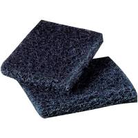 Skurefiber, 3M Scotch-Brite 450, 158x23,5x95mm, blå, nylon/plast, grov skureeffekt