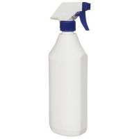 Doseringsdunk, 750 ml, hvid, plast, uden tryk, med forstøver